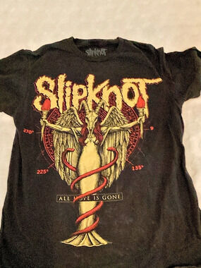 Slipknot All Hope Is Gone Graphic Band Tee in Black